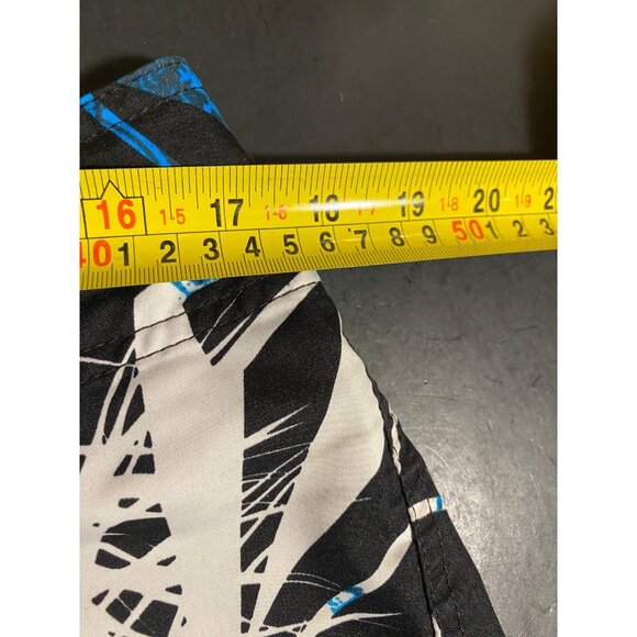 Volcom Board Shorts Mens 33 10" Swim Trunks Grunge AOP Y2K - Picture 6 of 8